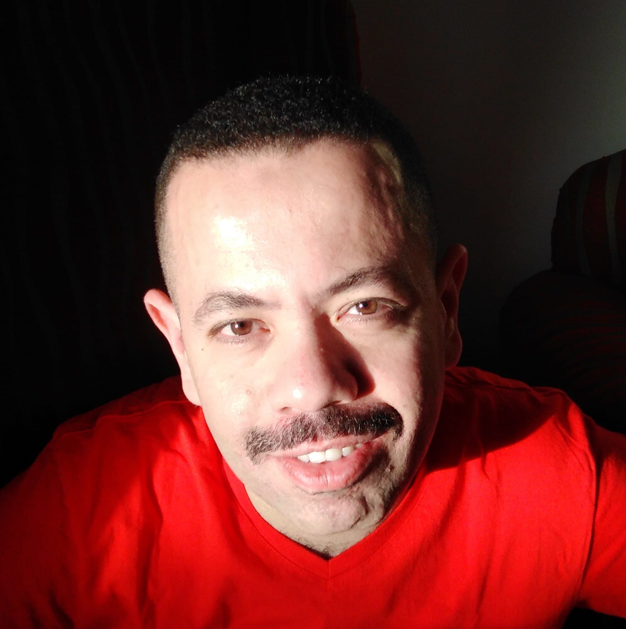 Portrait of author Sherif Thabet